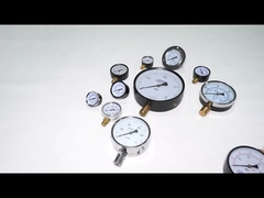 100 मिमी पानी सामान्य वाणिज्यिक दबाव गेज मानोमीटर नीचे माउंट