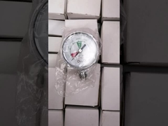 50 मिमी मेडिकल ऑक्सीजन गैस सिलेंडर प्रेशर गेज 2.5% सटीकता