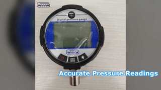 डिजिटल प्रेशर गेज 100 मिमी एलसीडी