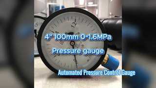 4" 100mm0~1.6MPa सटीकता वर्ग 1.6%