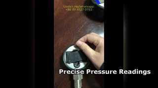 63मिमी/100मिमी डिजिटल दबाव नापने का यंत्र