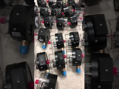 6 इंच / 150 मिमी इलेक्ट्रिक संपर्क दबाव गेज, रेंज 0-1MPa, सटीकता कक्षा 1.6, 380V 10VA संपर्क