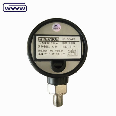 60 मिमी पैनल माउंट डिजिटल प्रेशर गेज 4.5V बैटरी बिजली की आपूर्ति के साथ