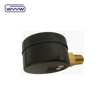 प्लास्टिक केस डबल स्केल वैक्यूम प्रेशर गेज बैक माउंटिंग 1 1/2 &quot; 40MM -1bar-0bar स्टील केस