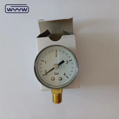 1.5इंच 40 मिमी उच्च गुणवत्ता वाले दबाव gauge manometer सस्ते दबाव gauge नीचे कनेक्शन कारखाने प्रत्यक्ष बिक्री
