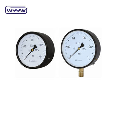 100 मिमी 14 एमपीए M20X1.5 या G1/2&quot; एनालॉग प्रेशर गेज