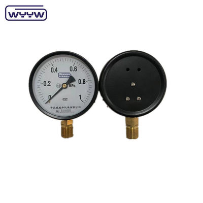 मूल्य WYYW कारखाना 1MPa 1.6MPa 100mm दबाव गेज M20X1.5 G1/2&quot; पानी मानोमीटर