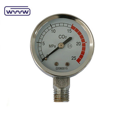 50 मिमी औद्योगिक वेल्डिंग CO2 प्रेशर गेज