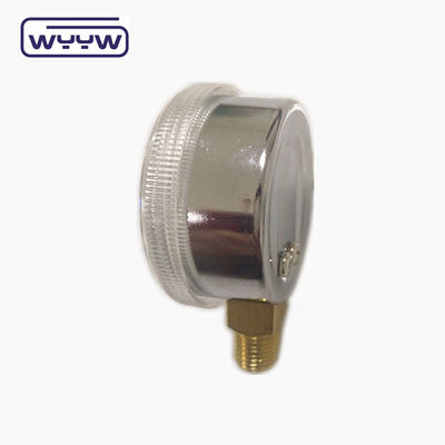 2&quot; जनरल गैस प्रेशर गेज मैनोमीटर नीचे माउंट 50mm डायल