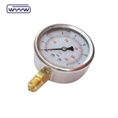 बिक्री के लिए नई आगमन भागों 0-400bar हाइड्रोलिक दबाव गेज परीक्षण 0-6000psi