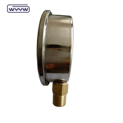 4&quot; G12/2&quot; बार पीएसआई हाइड्रोलिक जैक दबाव गेज के साथ