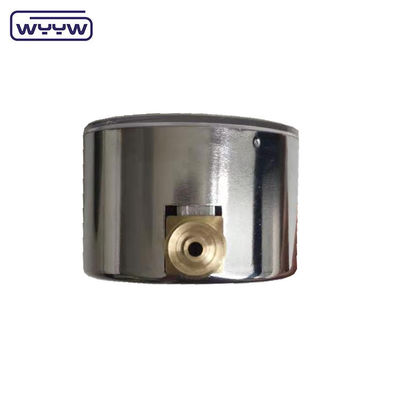 स्टेनलेस स्टील लो प्रेशर मैनोमीटर Mbar Bellows 63mm 0-6 Kpa प्रेशर गेज