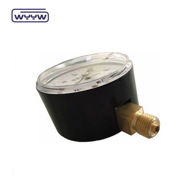 बेलोस प्रकार कैप्सूल दबाव गेज 63mm InH2O मानोमीटर 100 Mbar