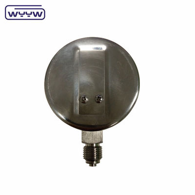 MMWC &amp; Mbar 63mm कैप्सूल दबाव गेज मैनोमीटर स्टेनलेस स्टील सामग्री