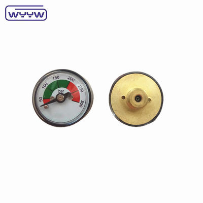 उच्च गुणवत्ता वाले OEM उपलब्ध प्लास्टिक कवर मिनी M10X1 1/8 &quot;जी 1 इंच 25 मिमी दबाव गेज 5000psi