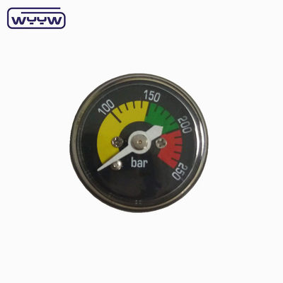 उच्च गुणवत्ता वाले OEM उपलब्ध प्लास्टिक कवर मिनी M10X1 1/8 &quot;जी 1 इंच 25 मिमी दबाव गेज 5000psi
