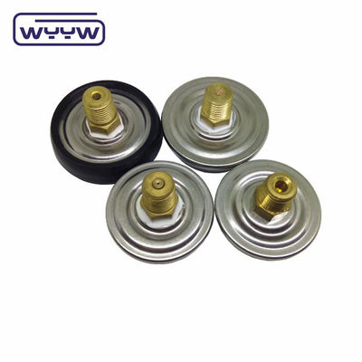 4000PSI 38mm ss केस स्प्रिंग ट्यून रबर कवर सिलेंडर दबाव गेज के साथ छोटे आकार
