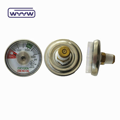 थोक व्यापारी कारखाने की आपूर्ति 4500psi 30mm मिनी हवा दबाव गेज