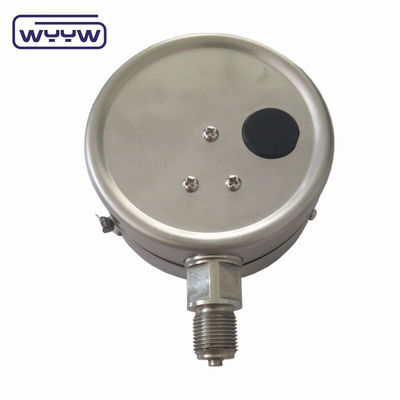 100mm SS304 स्टेनलेस स्टील प्रेशर गेज हाइड्रोलिक प्रेशर गेज मैनोमीटर