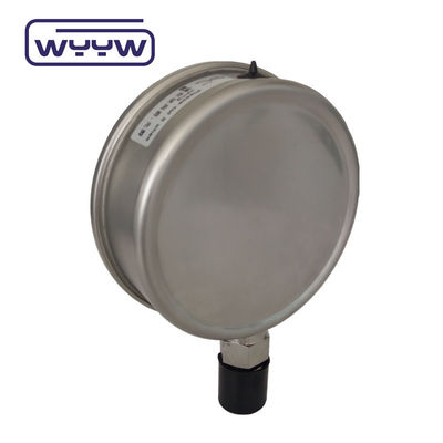 SS304 0-100Bar PSI 63mm 100mm ग्लिसरीन मैनोमीटर प्रेशर गेज ग्लिसरीन भरा हुआ
