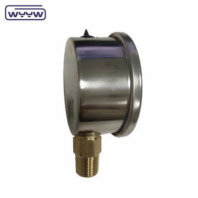 वैक्यूम प्रेशर गेज 50 मिमी कंपाउंड गेज -30inhg+250psi -1+16bar