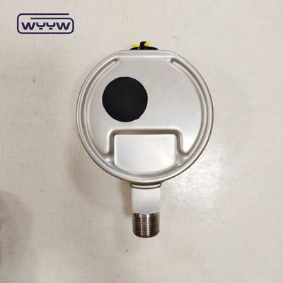 बायोनेट Ss304 केस ss316 धागा ग्लिसरीन भरा हुआ सुरक्षा ग्लास समायोजन सूचक के साथ दबाव माप
