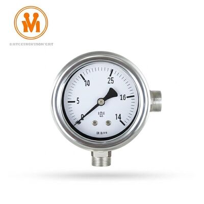 Remote Reading Pressure Gauge with 4-20mA Output, RS485 Modbus, and Stainless Steel Case for Industrial Monitoring