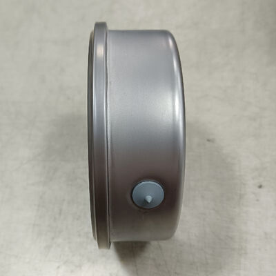 0-2.5MPa/0-25kgf/cm2 रेंज और सदमे प्रतिरोधी डिजाइन के साथ 4-इंच 100 मिमी तरल भरा हाइड्रोलिक प्रेशर गेज