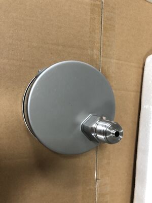 4 इंच 100 मिमी स्टेनलेस स्टील प्रेशर गेज कंपन प्रतिरोधी संक्षारण प्रतिरोधी तेल रहित मैनोमीटर