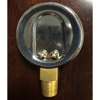 0-4000 पीएसआई रेंज के साथ 2-इंच ऑक्सीजन प्रेशर गेज प्राकृतिक और एलपीजी गैस अनुप्रयोगों के लिए ऑक्सीजन-सुरक्षित प्रमाणित