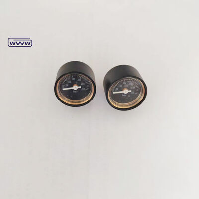 30 मिमी 300 बार स्टील केस एयर गन के लिए मिनी प्रेशर गेज मैनोमीटर