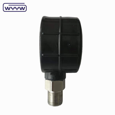 औद्योगिक अनुप्रयोगों के लिए 0.4% परिशुद्धता के साथ 65 मिमी स्टेनलेस स्टील डिजिटल प्रेशर गेज