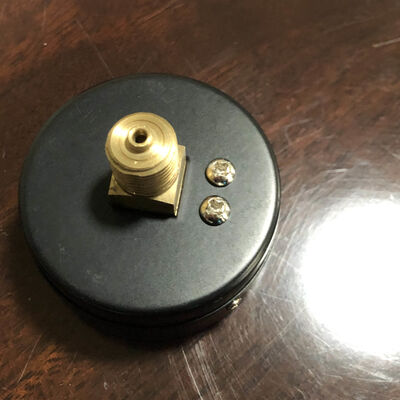 2.5" 60mm ऋणात्मक दबाव गेज | -0.1~0MPa | अक्षीय बॉरडॉन प्रकार