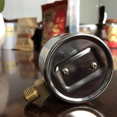 2.5 "60 मिमी कैप्सूल वैक्यूम गेज ---- 30 inHg / -100 kPa ---- दोहरे पैमाने