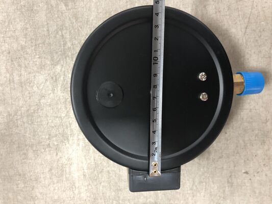 6" 150mm 0-1MPa Electric Contact Pressure Gauge | 150mm Pressure Gauge, Boiler Manometer, Black Explosion Proof Electric Contact Pressure Gauge