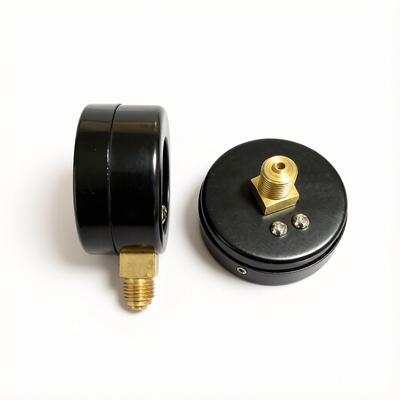 1 4 Inch NPT Connection Size High Pressure Regulator Incorporating Bourdon Tube Pressure Element Designed for Gas Flow Regulation